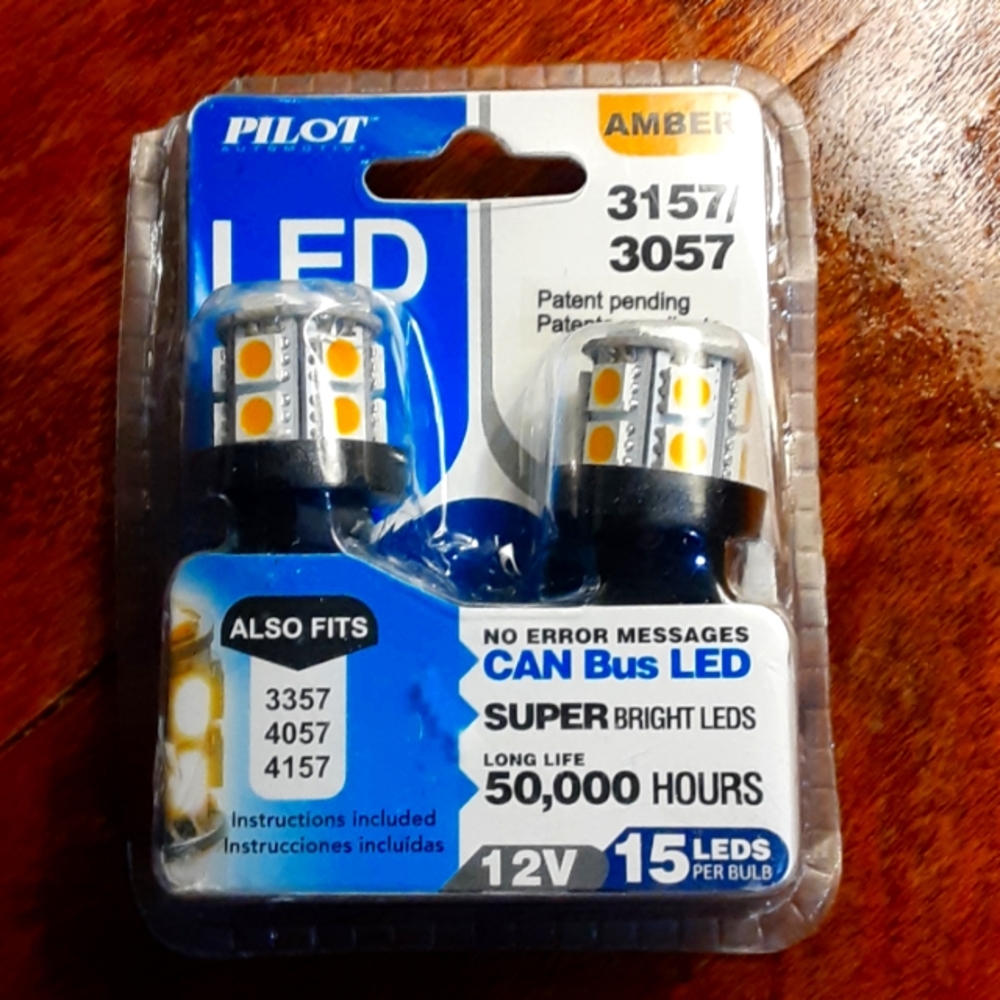 Pilot Amber LED set 3157/3057